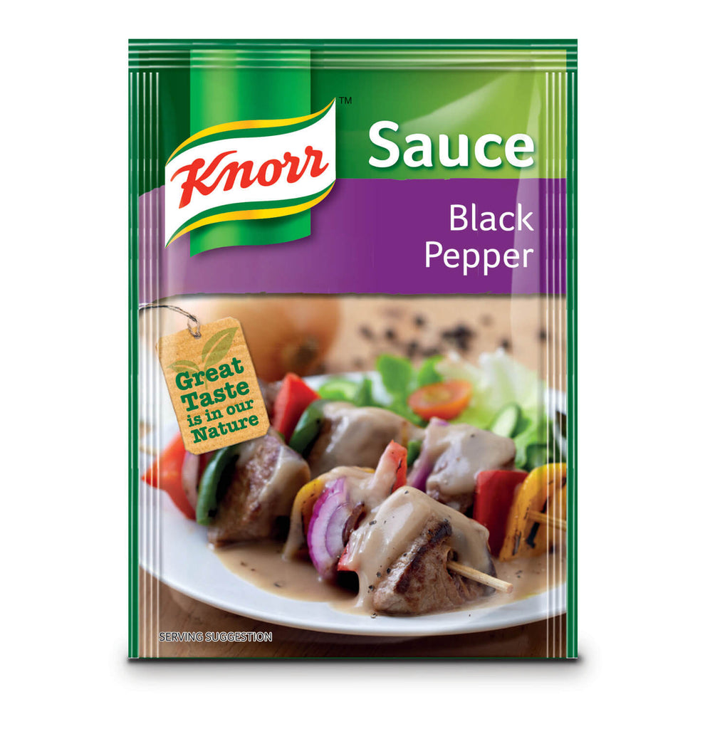 Knorr Sauce Black Pepper (CASE OF 10 x 38g)