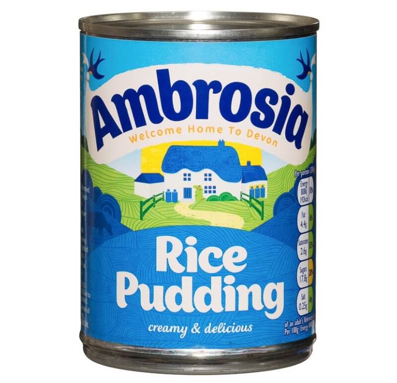 Ambrosia Rice Pudding (CASE OF 12 x 400g)