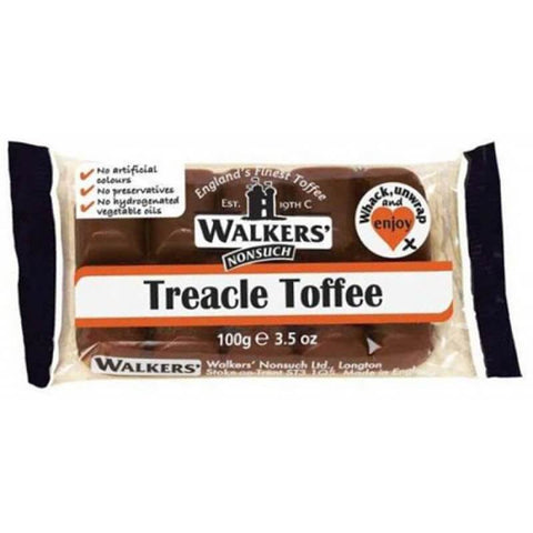Walkers Toffee Treacle Bar (CASE OF 10 x 100g)