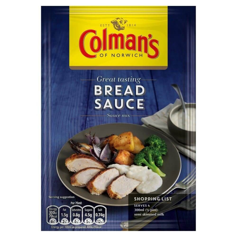 Colmans Seasoning Mix Bread Sauce (CASE OF 16 x 40g)