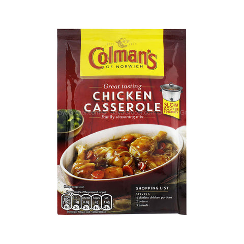 Colmans Seasoning Mix Chicken Casserole (CASE OF 16 x 40g)