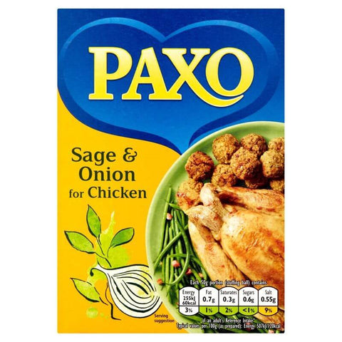 Paxo Stuffing Sage and Onion for Chicken (CASE OF 16 x 170g)