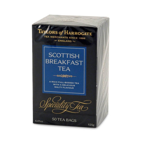 Taylors of Harrogate Scottish Breakfast (Pack of 50 Tea Bags) (CASE OF 6 x 125g)