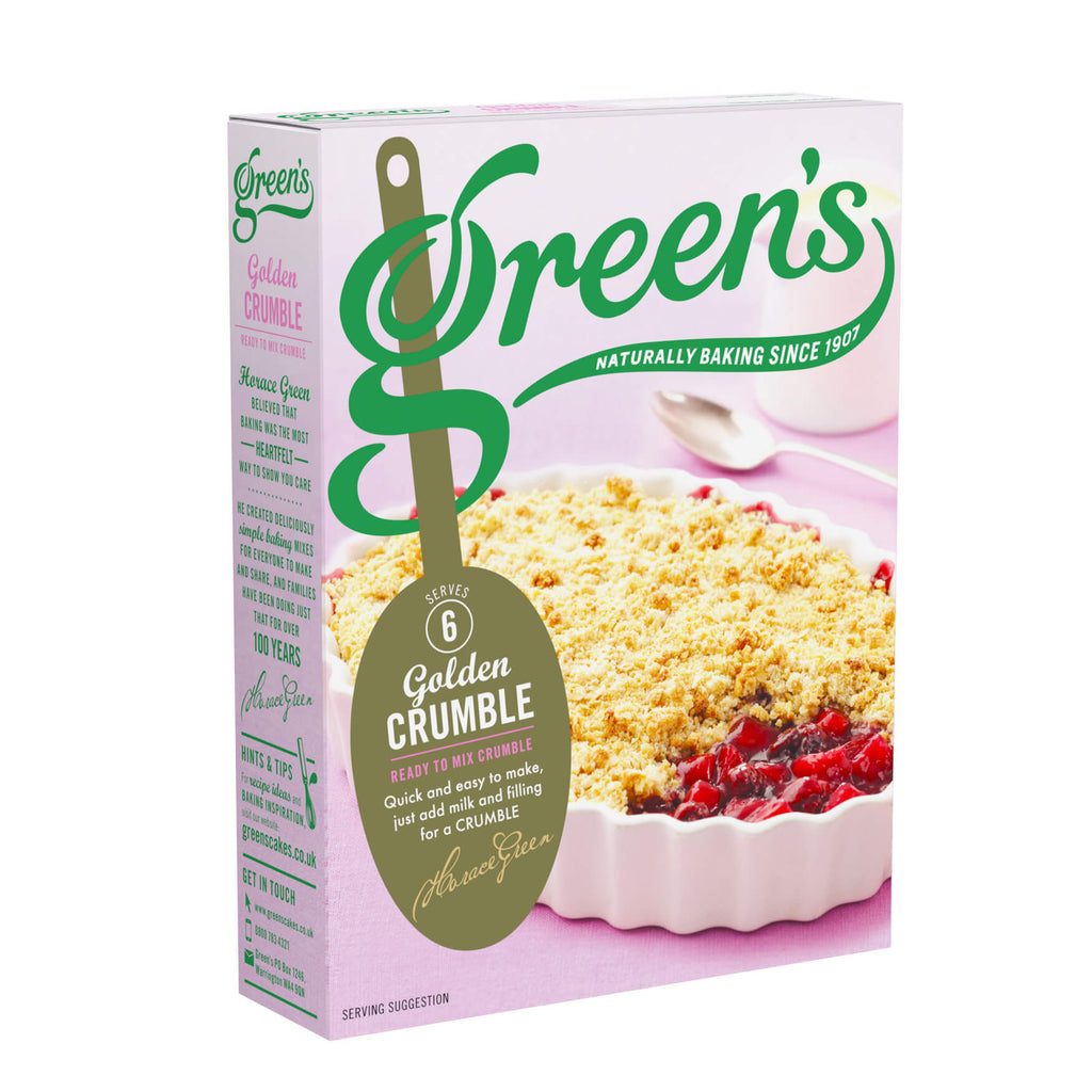 Greens Crumble Mix Golden (CASE OF 6 x 280g)