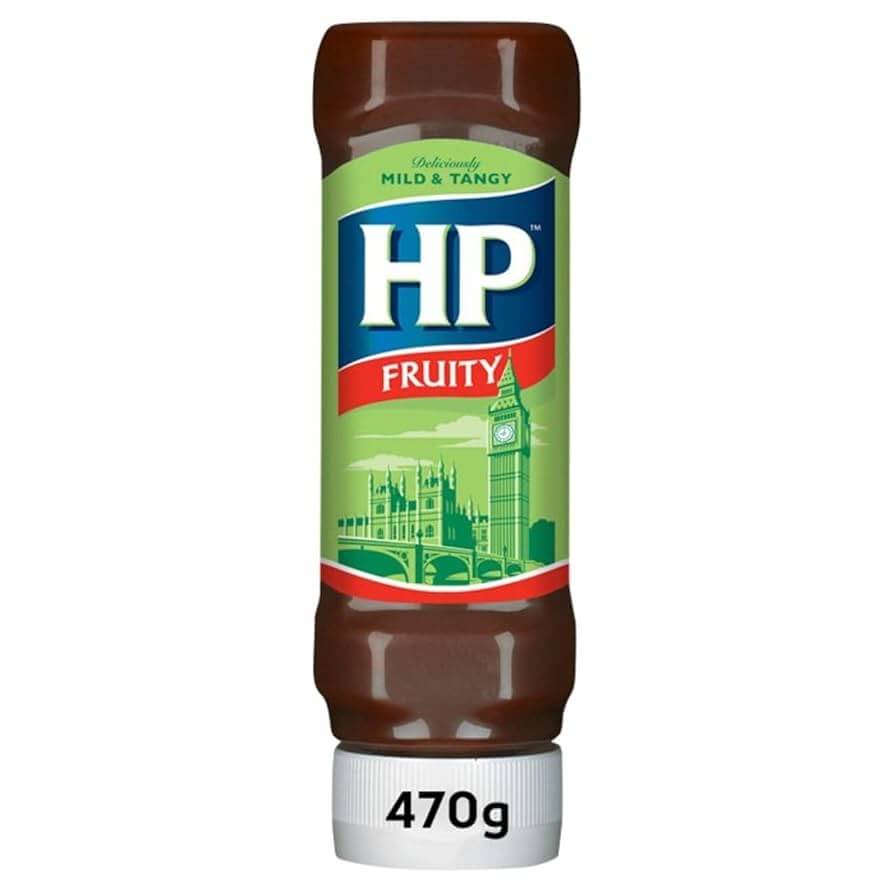 HP Sauce Fruity Mild and Tangy (CASE OF 12 x 470g)