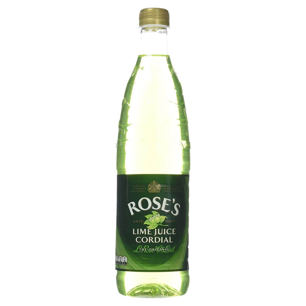 Roses Cordial Lime Juice (CASE OF 12 x 1L)