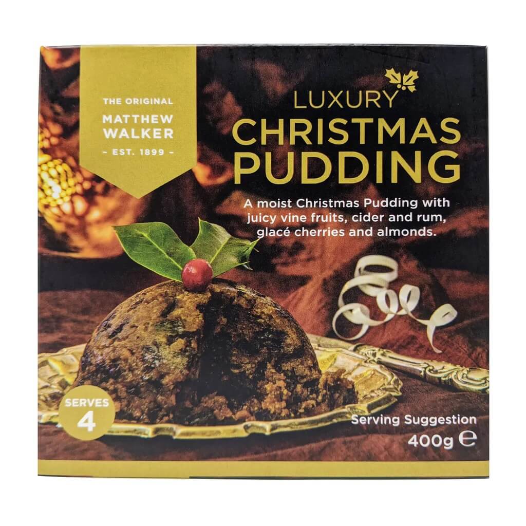 Matthew Walker Christmas Pudding Luxury (CASE OF 12 x 400g)