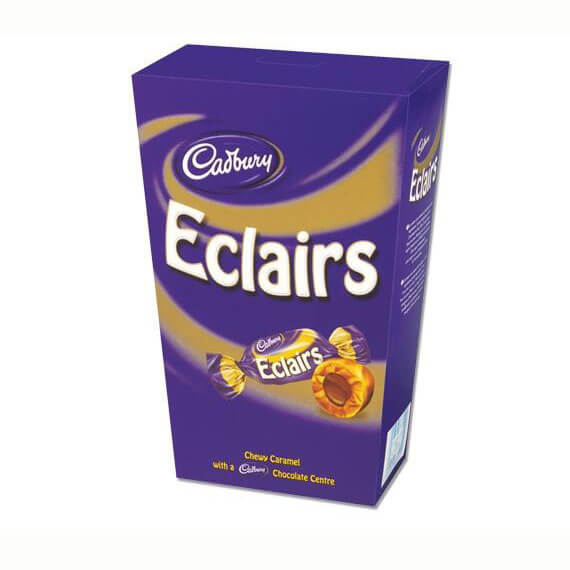 Cadbury Chocolate Eclairs Carton (CASE OF 6 x 350g)