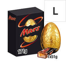 Mars Easter Egg Mars Bar Egg (CASE OF 6 x 171g)