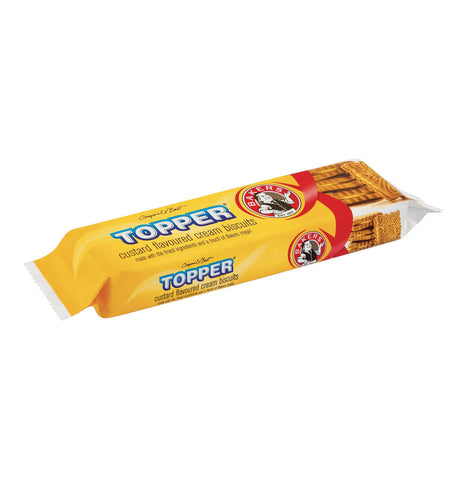 Bakers Topper Custard Biscuits (Kosher) (CASE OF 12 x 125g)
