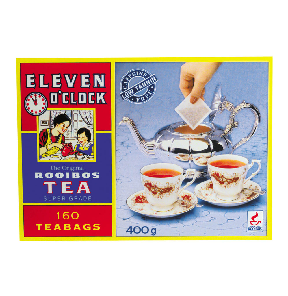 Eleven O Clock Tea Original Rooibos Tagless Tea Bags (Pack of 80 Bags) (CASE OF 12 x 200g)