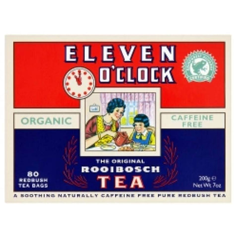 Eleven O Clock Tea Original Rooibos Tagless Tea Bags (Pack of 80 Bags) (CASE OF 12 x 200g)