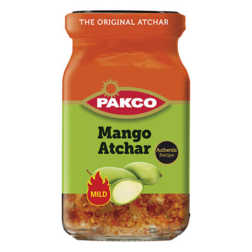 Pakco Pickles Mango Atchar Grated Mild (CASE OF 6 x 400g)
