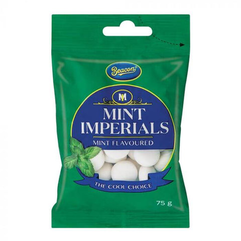 Beacon Mint Imperials Bag (Kosher) (CASE OF 24 x 75g)