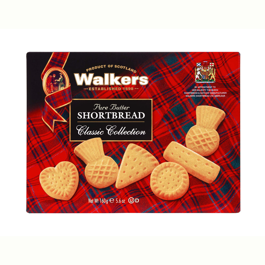 Walkers Shortbread Assorted (CASE OF 12 x 160g)
