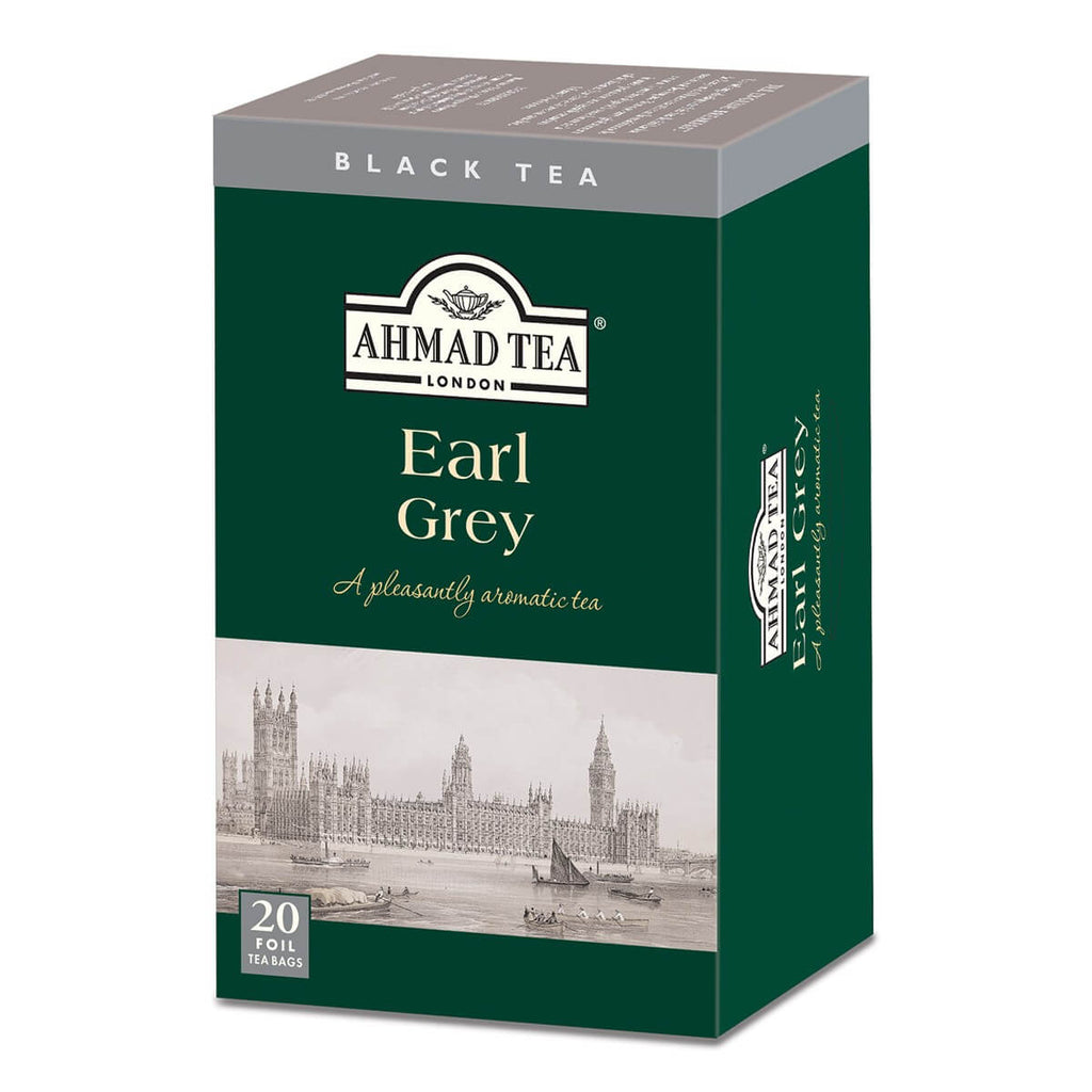 Ahmad Earl Grey Tea (Pack of 20 Tea Bags) (CASE OF 6 x 40g)