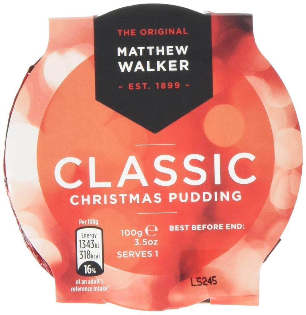 Matthew Walker Christmas Pudding Classic (CASE OF 36 x 100g)