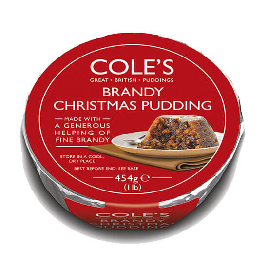 Coles Christmas Pudding Brandy (CASE OF 6 x 454g)