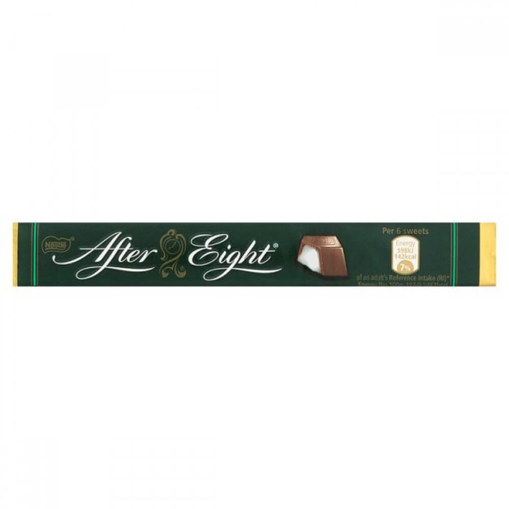Nestle After Eight Bite Size Chocolate Pieces (HEAT SENSITIVE ITEM - PLEASE ADD A THERMAL BOX TO YOUR ORDER TO PROTECT YOUR ITEMS (CASE OF 36 x 60g)