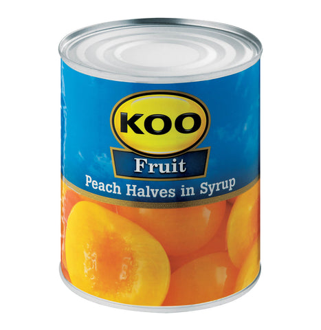 Koo Peach Halves in Syrup (CASE OF 12 x 410g)