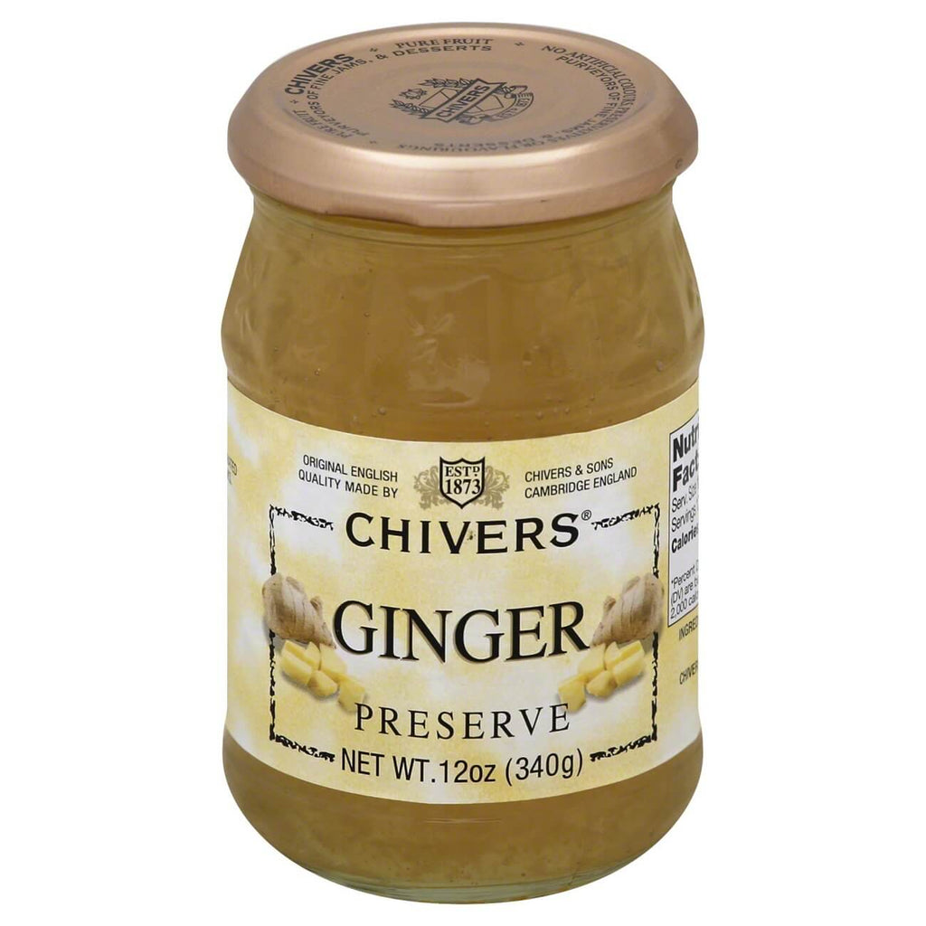 Chivers Jam Ginger (CASE OF 6 x 340g)