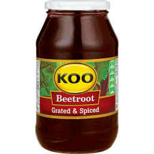 Koo Beetroot Grated and Spiced Large Jar (Kosher) (CASE OF 6 x 780g)