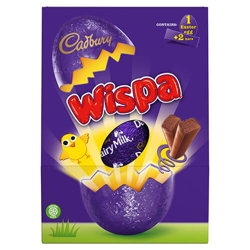 Cadbury Easter Egg Wispa Egg (CASE OF 6 x 182.5g)