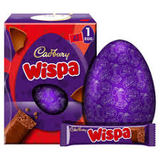 Cadbury Easter Egg Wispa Egg (CASE OF 6 x 177g)