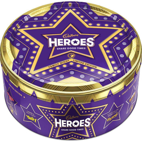 Cadbury Heroes Tin (CASE OF 1 x 700g)