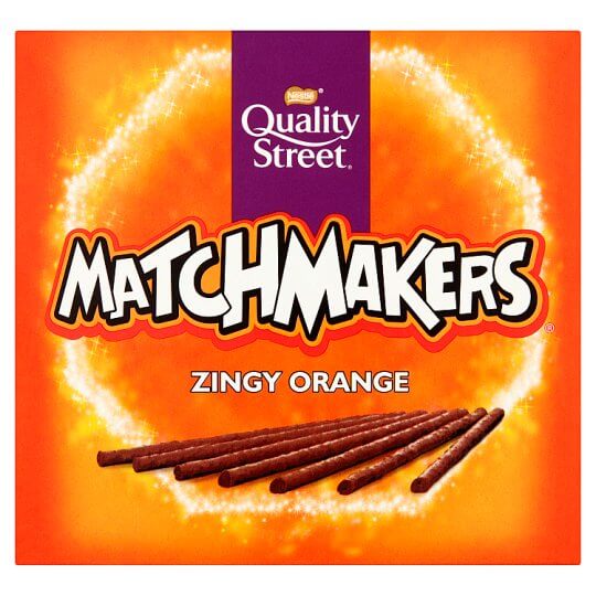 Nestle Matchmakers Zingy Orange (CASE OF 10 x 120g)