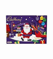 Cadbury Selection Pack Medium Santa (6pk) (CASE OF 60 x 125g)