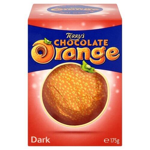 Kraft Terrys Chocolate Orange Dark Chocolate (CASE OF 12 x 157g)