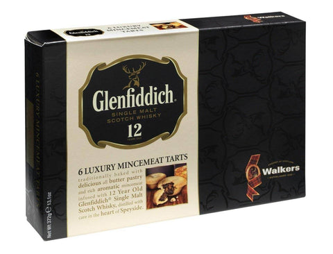 Walkers Mince Pies Glenfiddich Mincemeat Tarts (6pk) (CASE OF 6 x 372g)