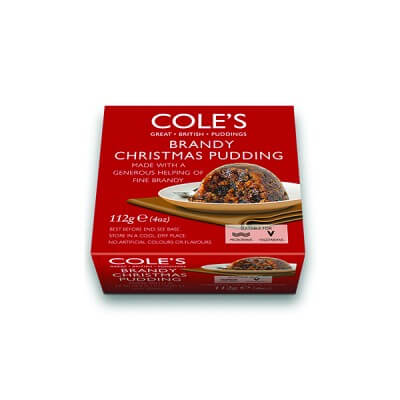 Coles Christmas Pudding Brandy (CASE OF 24 x 112g)