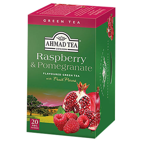 Ahmad Raspberry Indulgence Tea (Pack of 20 Tea Bags) (CASE OF 6 x 40g)