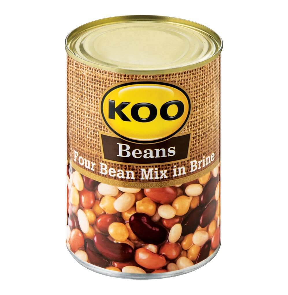 Koo Bean Mix in Brine (Kosher) (CASE OF 12 x 410g)