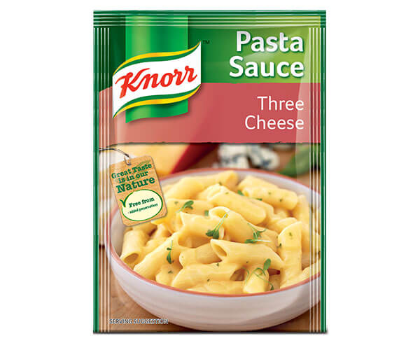 Knorr Sauce Three Cheese Pasta (CASE OF 10 x 36g)