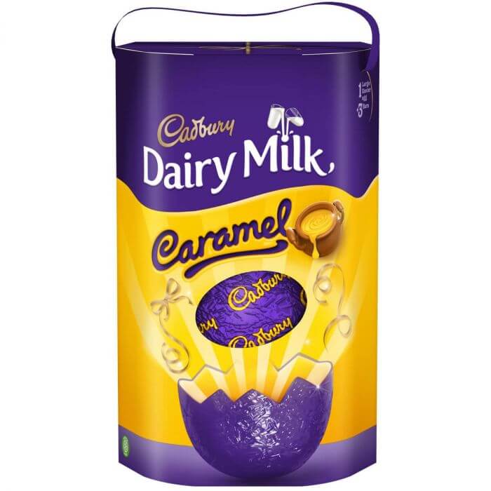 Cadbury Easter Egg Caramel (CASE OF 4 x 245g)