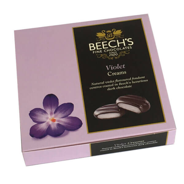 Beechs Violet Creams Box (CASE OF 12 x 90g)