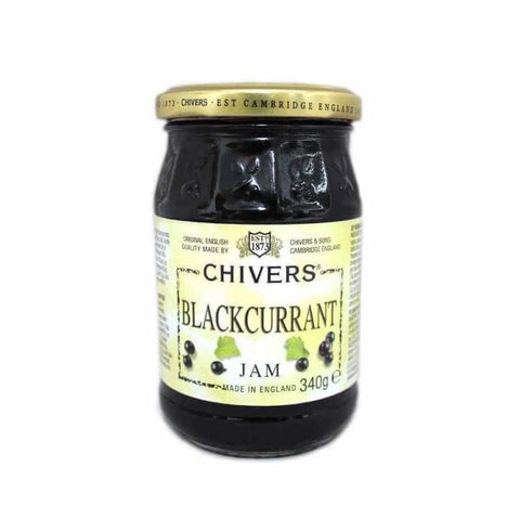 Chivers Blackcurrant Jam (CASE OF 6 x 340g)