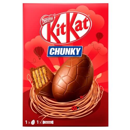 Nestle Easter Egg Kit Kat Chunky (CASE OF 9 x 129g)