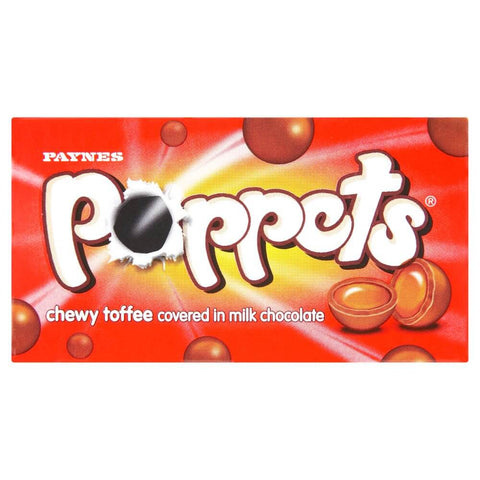 Paynes Poppets Chewy Toffee  HEAT SENSITIVE ITEM. PLEASE ADD ITEM 122942 TO THE ORDER TO TRY TO PROTECT CHOCOLATES FROM HEAT DAMAGE (CASE OF 36 x 39g)