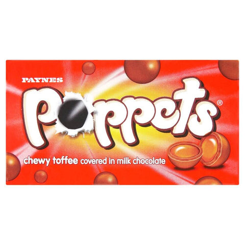 Paynes Poppets Chewy Toffee (CASE OF 36 x 39g)