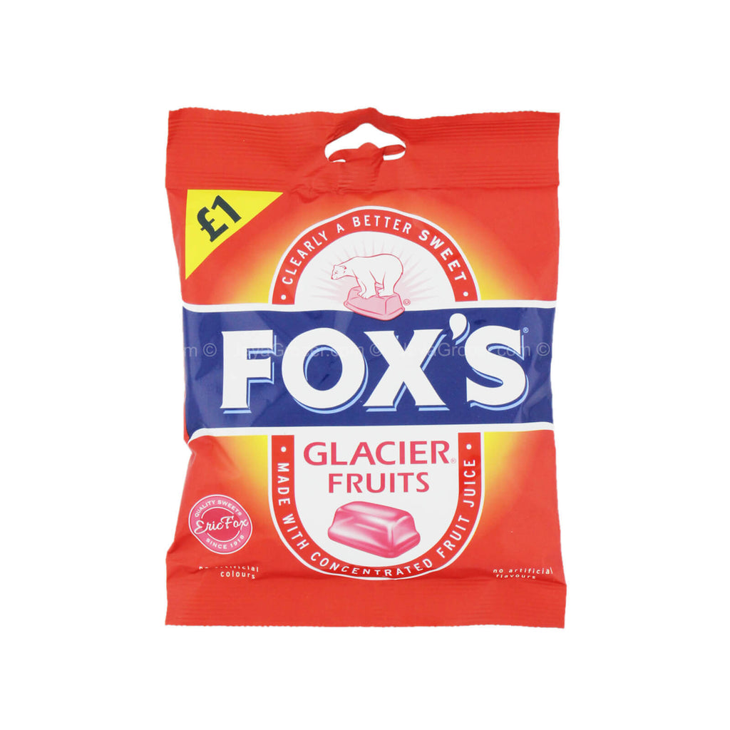 Foxs Glacier Fruits Bag (CASE OF 12 x 100g)