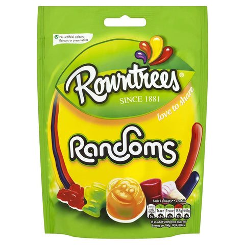 Rowntrees Randoms Bag (CASE OF 9 x 150g)