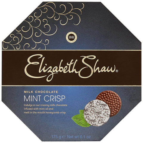 Elizabeth Shaw Milk Mint Crisp Chocolate (CASE OF 8 x 162g)