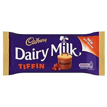 Cadbury Tiffin Bar (HEAT SENSITIVE ITEM - PLEASE ADD A THERMAL BOX TO YOUR ORDER TO PROTECT YOUR ITEMS (CASE OF 48 x 53g)