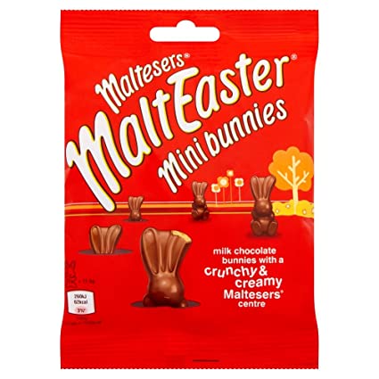 Mars Maltesers Easter Mini Bunnies Bag (CASE OF 24 x 58g)