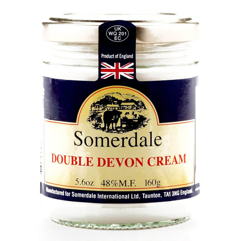 Somerdale Cream Double Devon Cream Jar (Shelf Stable Ships Ground) (CASE OF 12 x 160g)