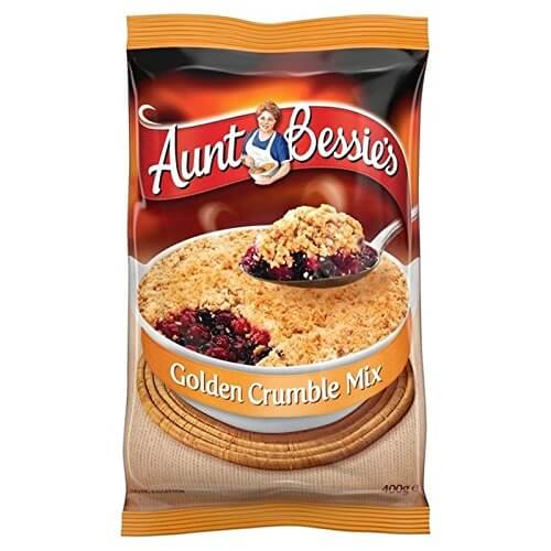Aunt Bessies Golden Crumble Mix (CASE OF 8 x 400g)